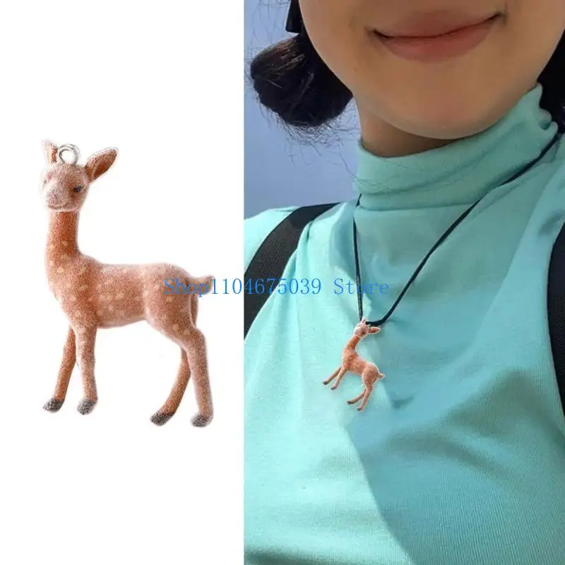 5asd Elegant 3D Deer Pendant Earring Charm for Nature Lovers and Fashion Enthusiasts
5asd Elegant 3D Deer Pendant Earring Charm for Nature Lovers and Fashion Enthusiasts