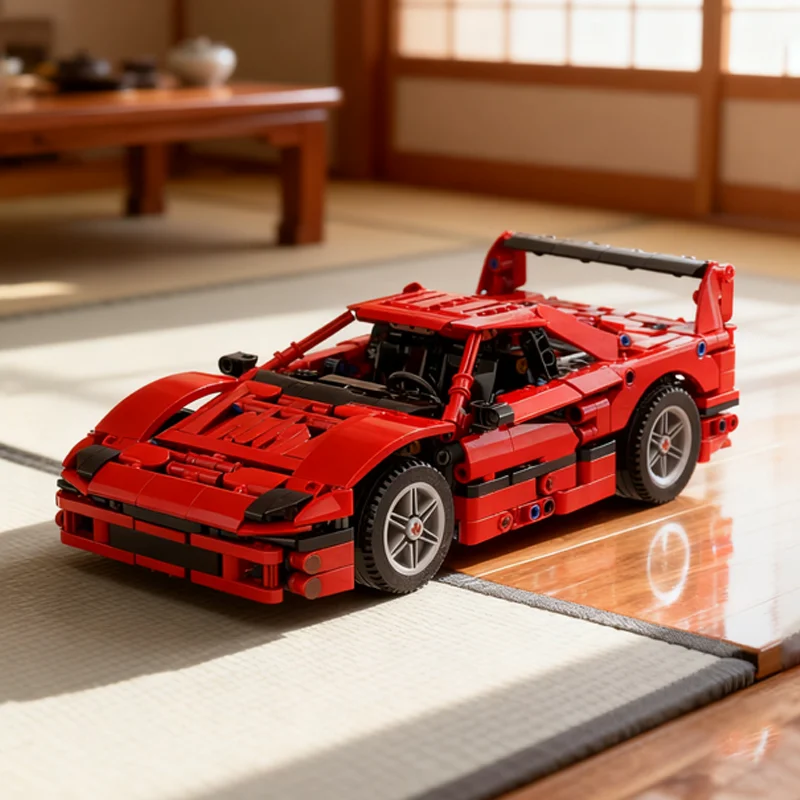 NEW 796PCS MOC Technology F40 Model DIY Creative Assembly Building Blocks Display Birthday Gift Collectible Home Display Gift
NEW 796PCS MOC Technology F40 Model DIY Creative Assembly Building Blocks Display Birthday Gift Collectible Home Display Gift