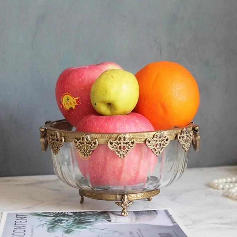 Brass Binaural Fruit Bowl & Decorative Storage Tray: Versatile for Salad Bowls, Snack Trays, & Cake Pans
Brass Binaural Fruit Bowl & Decorative Storage Tray: Versatile for Salad Bowls, Snack Trays, & Cake Pans