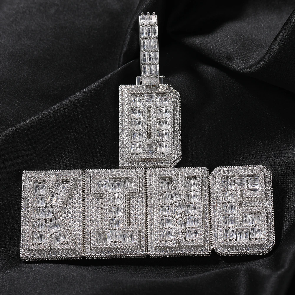 THE BLING KING на заказ BaguetteCZ кулон с первоначальными буквами Iced Out Square 5A + CZ персонализированное имя ожерелье хип-хоп ювелирные изделия
THE BLING KING на заказ BaguetteCZ кулон с первоначальными буквами Iced Out Square 5A + CZ персонализированное имя ожерелье хип-хоп ювелирные изделия