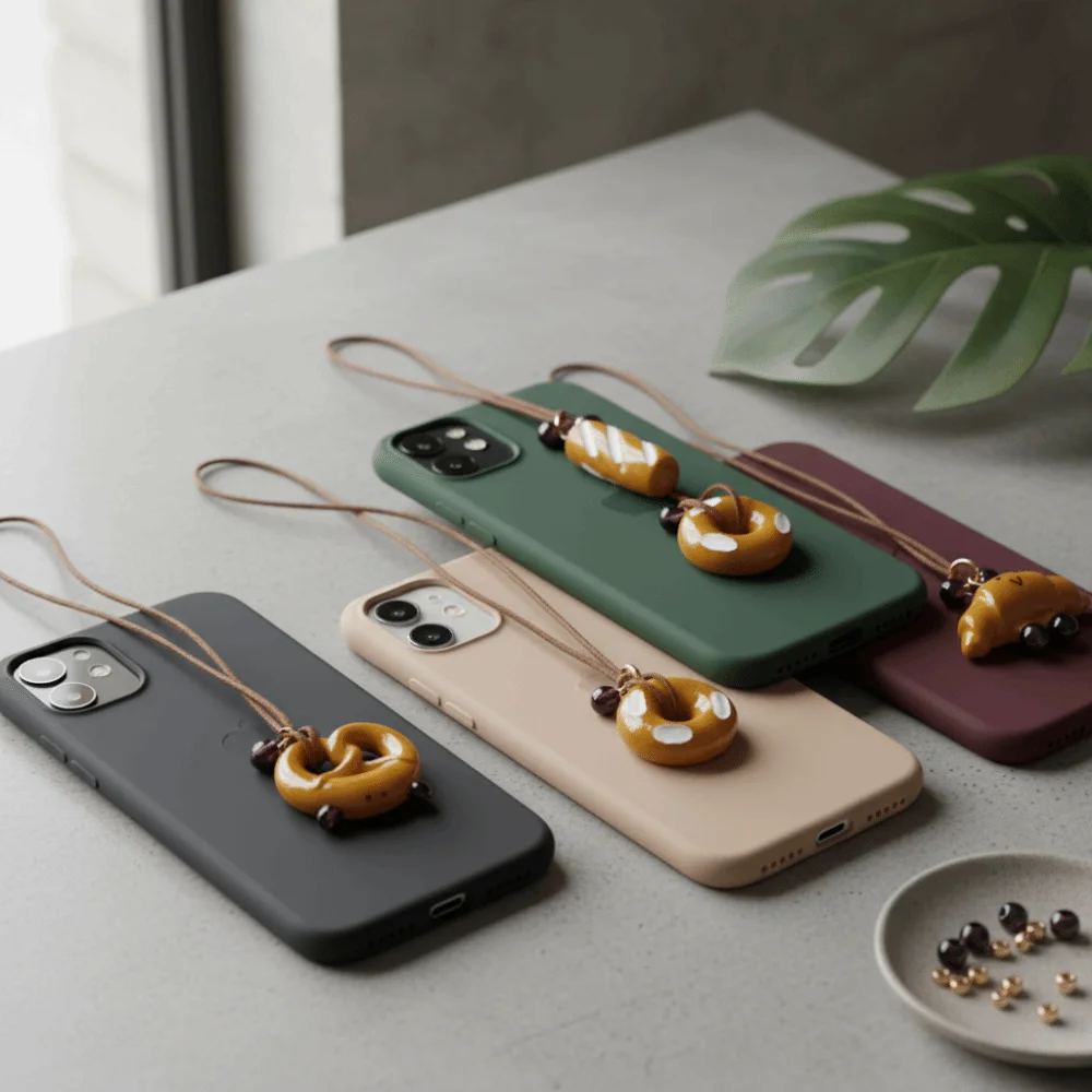Vintage Bread Keychain Pendant Versatile Pretzel Bun Bag Charms Necklace DIY Braided Cute Handmade Necklace Cord New Year Gift
Vintage Bread Keychain Pendant Versatile Pretzel Bun Bag Charms Necklace DIY Braided Cute Handmade Necklace Cord New Year Gift