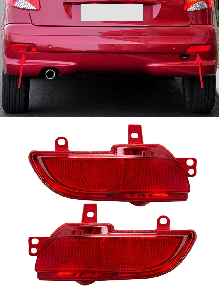 Car Rear Bumper Light Reverse For Peugeot 206 207 Tail Fog Lamp Reflector Stop Tail Light 6350HA 6351HA
Car Rear Bumper Light Reverse For Peugeot 206 207 Tail Fog Lamp Reflector Stop Tail Light 6350HA 6351HA