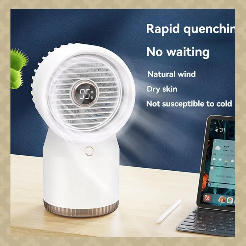 AB45 Wireless Water-Cooled Circulating Fan Large Capacity Water Tank Usb Does Night Light Fan Desk Fan
AB45 Wireless Water-Cooled Circulating Fan Large Capacity Water Tank Usb Does Night Light Fan Desk Fan