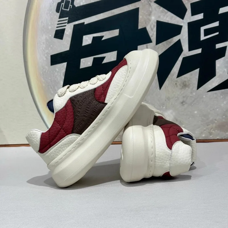 Мужские повседневные кроссовки, зимние теплые мягкие ботинки, легкие кожаные туфли, универсальные модные повседневные туфли на плоской подошве
Мужские повседневные кроссовки, зимние теплые мягкие ботинки, легкие кожаные туфли, универсальные модные повседневные туфли на плоской подошве