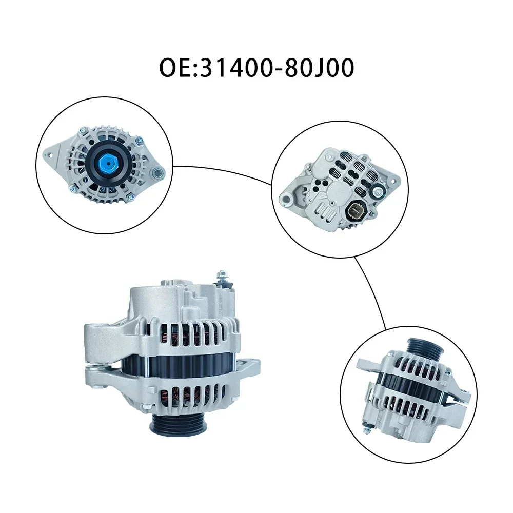 Car Parts Engine Parts 12V 80A Dynamo Alternator For SUZUKI SWIFT IV (FZ, NZ) 2010- 31400-80J00
Car Parts Engine Parts 12V 80A Dynamo Alternator For SUZUKI SWIFT IV (FZ, NZ) 2010- 31400-80J00