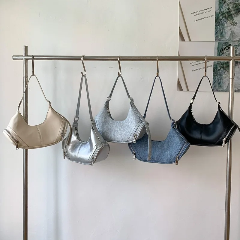 Korean Fashion Popular Shoulder Bags for Women Chic Designed Solid Underarm Bag Simple Summer Office Lady Totes Сумка Bolsos
Korean Fashion Popular Shoulder Bags for Women Chic Designed Solid Underarm Bag Simple Summer Office Lady Totes Сумка Bolsos
