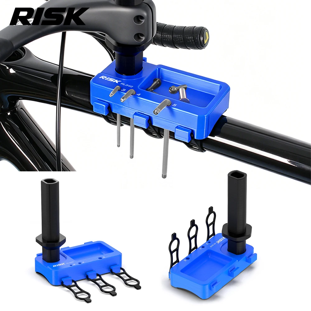 Mountain road bike Virtual Head Tube / Virtual Headset repair tool holder, handlebar, stem storage bracket, front fork head tube
Mountain road bike Virtual Head Tube / Virtual Headset repair tool holder, handlebar, stem storage bracket, front fork head tube
