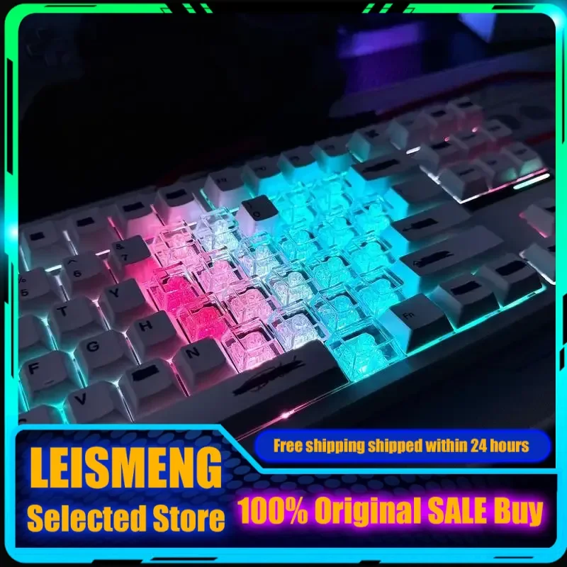 Love Transparent Keycaps DIY Original Factory Height PC Material Mechanical Keyboard Collection Gifts Customized Keycap
Love Transparent Keycaps DIY Original Factory Height PC Material Mechanical Keyboard Collection Gifts Customized Keycap