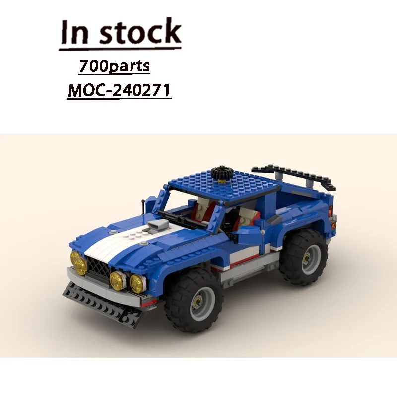 MOC-240271 New Classic Freight Blue Cargo Truck Building Block Model 700 Parts MOC Boys Children's Birthday Christmas Toy Gift
MOC-240271 New Classic Freight Blue Cargo Truck Building Block Model 700 Parts MOC Boys Children's Birthday Christmas Toy Gift