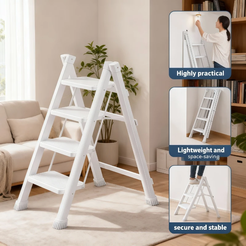 Folding Step Ladder Step Thickened Household Multipurpose Stool Anti Slip Cream Indoor Outdoor Kitchen Garden Plant Stand
Folding Step Ladder Step Thickened Household Multipurpose Stool Anti Slip Cream Indoor Outdoor Kitchen Garden Plant Stand