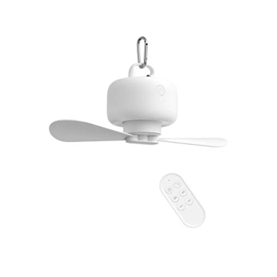 Camping Fan 8000mAh Battery Operated Portable Tent Rechargeable with Remote Control Detachable Fan-Blades Hanging Hook Timer 4
Camping Fan 8000mAh Battery Operated Portable Tent Rechargeable with Remote Control Detachable Fan-Blades Hanging Hook Timer 4