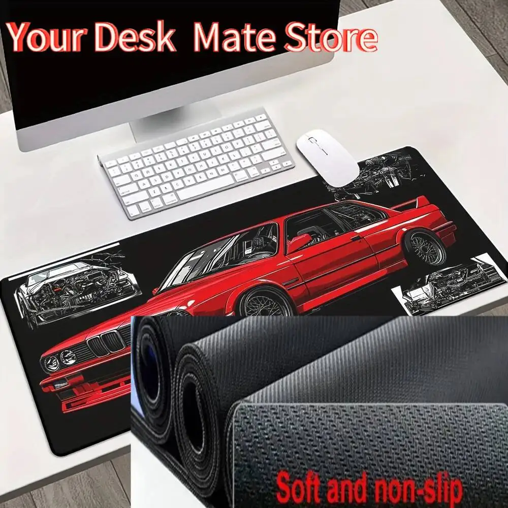 Красный спортивный автомобильный коврик для мыши, большая резиновая основа, противоскользящие аксессуары для ПК, настольные аксессуары, коврик для мыши для офисов и геймеров, коврики для клавиатуры, декоративный коврик
Красный спортивный автомобильный коврик для мыши, большая резиновая основа, противоскользящие аксессуары для ПК, настольные аксессуары, коврик для мыши для офисов и геймеров, коврики для клавиатуры, декоративный коврик