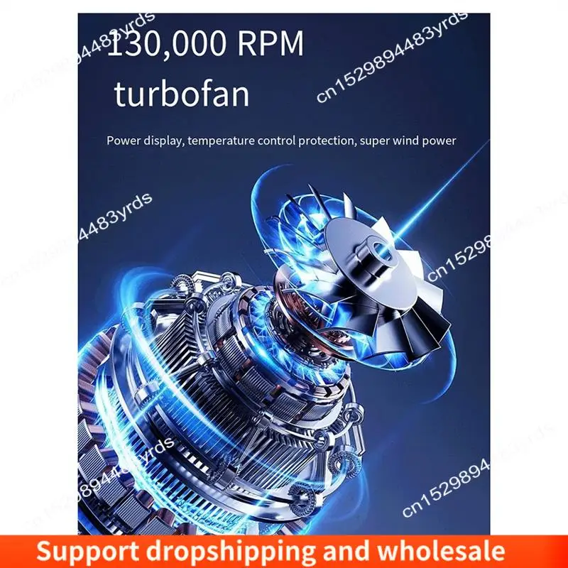 AA86 New X5 Violent Turbo Fan 130,000 Rpm High-Speed Brushless Motor Vehicle Dust Blower Blowing And Suction Jet Fan
AA86 New X5 Violent Turbo Fan 130,000 Rpm High-Speed Brushless Motor Vehicle Dust Blower Blowing And Suction Jet Fan
