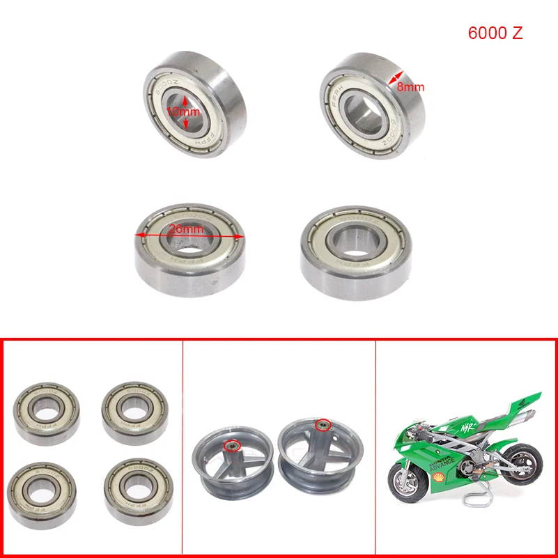 6000Z электрический скутер алюминиевый передний обод колеса подшипник ступицы заднего колеса 6000Z подшипник 4 шт.
6000Z электрический скутер алюминиевый передний обод колеса подшипник ступицы заднего колеса 6000Z подшипник 4 шт.