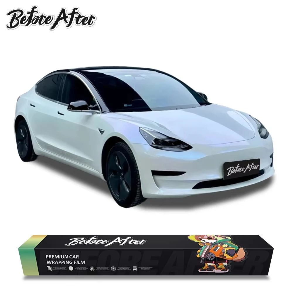 High Quality Self Healing Pearl White to Blue Vinyl Suntek Car Wrapping Vinyl Film Car Film White Iridescent Blue Car Vinyl Wrap
High Quality Self Healing Pearl White to Blue Vinyl Suntek Car Wrapping Vinyl Film Car Film White Iridescent Blue Car Vinyl Wrap