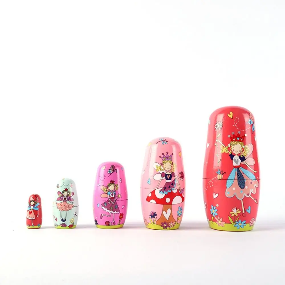 Rabbit 5Pcs/Set Animal Matryoshka Doll Smooth Craft Wooden Stacking Dolls Wood Safe Girls Russian Doll Brithday Gifts 
Rabbit 5Pcs/Set Animal Matryoshka Doll Smooth Craft Wooden Stacking Dolls Wood Safe Girls Russian Doll Brithday Gifts