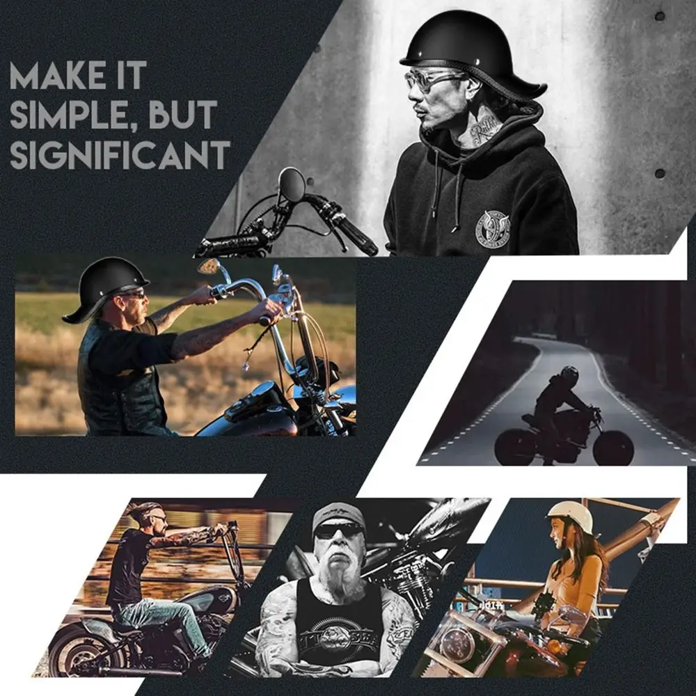 Universal Motorcycle Helmet Adjustable Strap Safety Protective Electric Half Helmet Personalized Lightweight Bicycle Equipment
Universal Motorcycle Helmet Adjustable Strap Safety Protective Electric Half Helmet Personalized Lightweight Bicycle Equipment