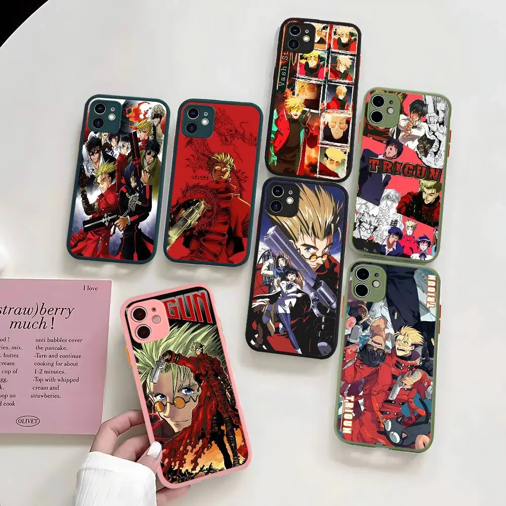 Classic Vintage Anime T-Trigun For IPhone 16 15 14 13 12 11 Pro Max X XS MAX Plus Translucent Black Phone Cover
Classic Vintage Anime T-Trigun For IPhone 16 15 14 13 12 11 Pro Max X XS MAX Plus Translucent Black Phone Cover