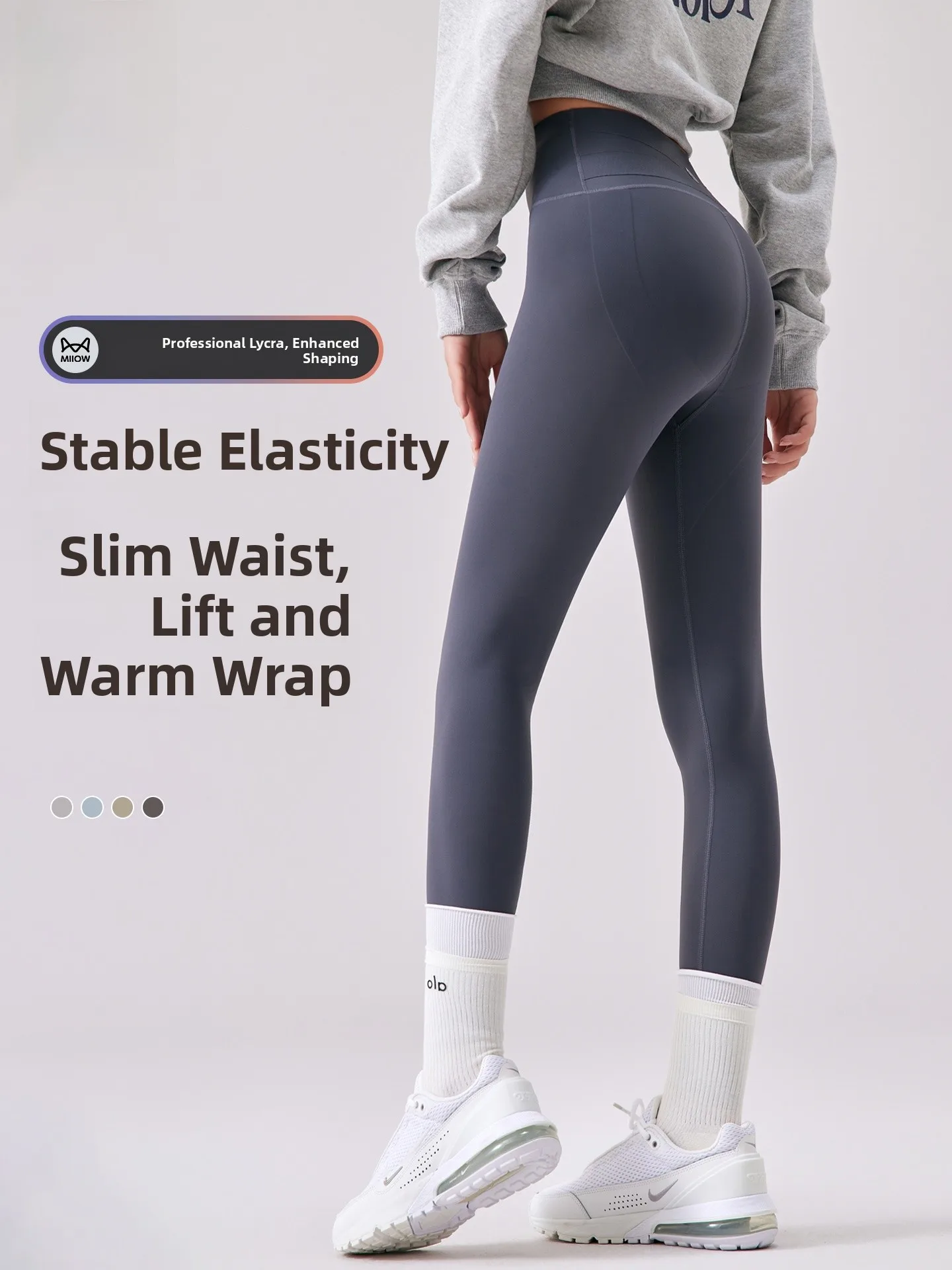 Женские леггинсы для йоги с высокой талией, весенне-осенние, для тренировок, фитнеса, пилатеса, бега, облегающие, базовый слой, брюки-трусы
Женские леггинсы для йоги с высокой талией, весенне-осенние, для тренировок, фитнеса, пилатеса, бега, облегающие, базовый слой, брюки-трусы