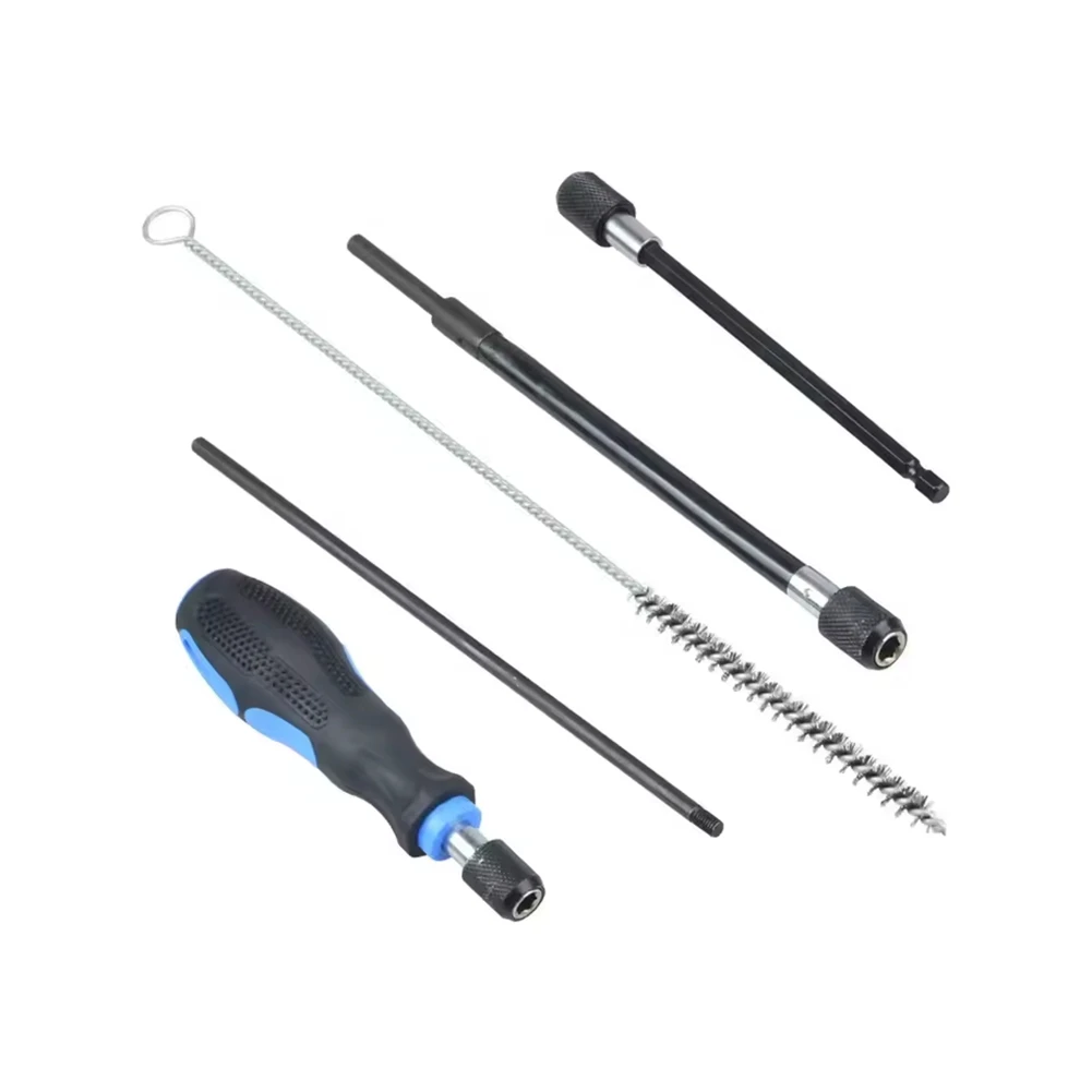 Engine Injectors Cleaner Kit Universal Fit Injector Seat Cleaning Brush Tool Easy To Use Rust Proof For Vehicle
Engine Injectors Cleaner Kit Universal Fit Injector Seat Cleaning Brush Tool Easy To Use Rust Proof For Vehicle