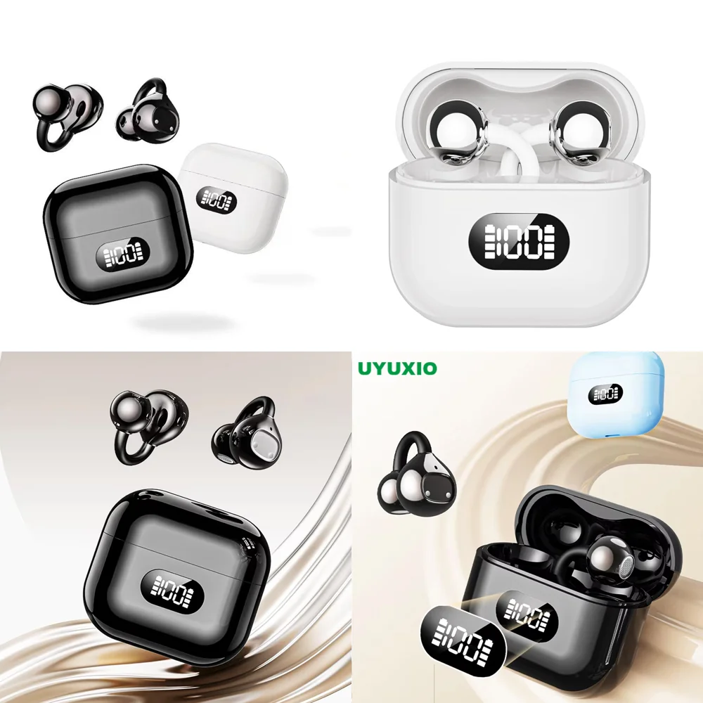 Wireless Earbuds New Stereo Headphones with LED Display for Business Comfort Fit BT 5.4 OWS Earphone High Quality Headset 2026
Wireless Earbuds New Stereo Headphones with LED Display for Business Comfort Fit BT 5.4 OWS Earphone High Quality Headset 2026