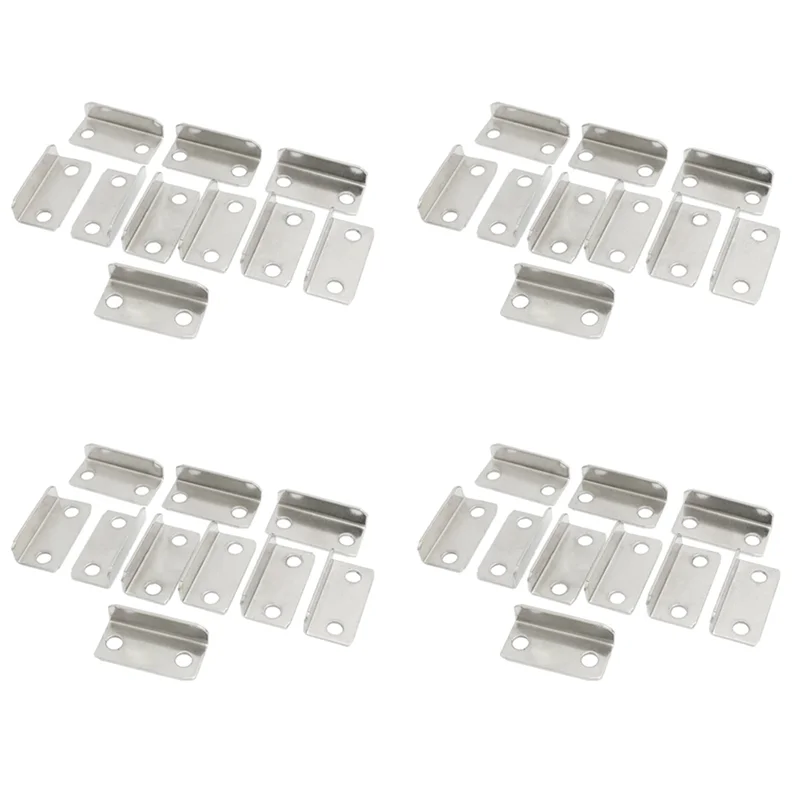 ABUL-40 Pcs Home Office Silver Tone Metal Right Angle Drawer Lock Strike Plate
ABUL-40 Pcs Home Office Silver Tone Metal Right Angle Drawer Lock Strike Plate