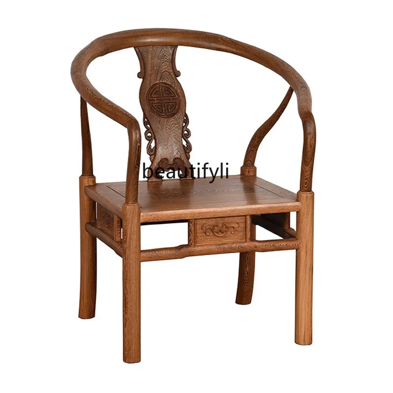 New Chinese black walnut solid wood official hat, grand master, chair, master, three-piece set
New Chinese black walnut solid wood official hat, grand master, chair, master, three-piece set