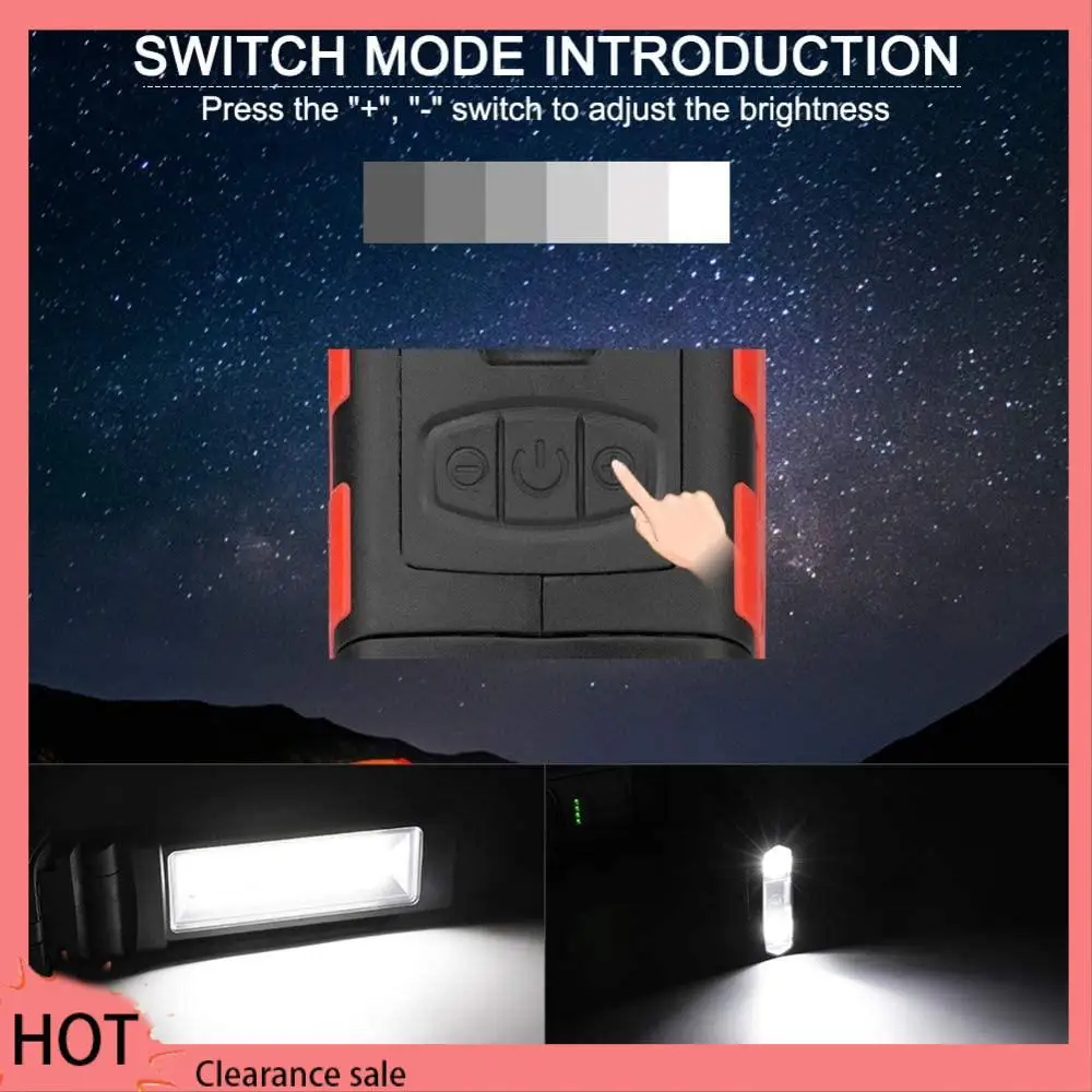 A88Z Super Bright COB LED Working Light With Magnetic Base & Hook USB Rechargeable Dimmable Flashlight For Outdoor Car Repair
A88Z Super Bright COB LED Working Light With Magnetic Base & Hook USB Rechargeable Dimmable Flashlight For Outdoor Car Repair