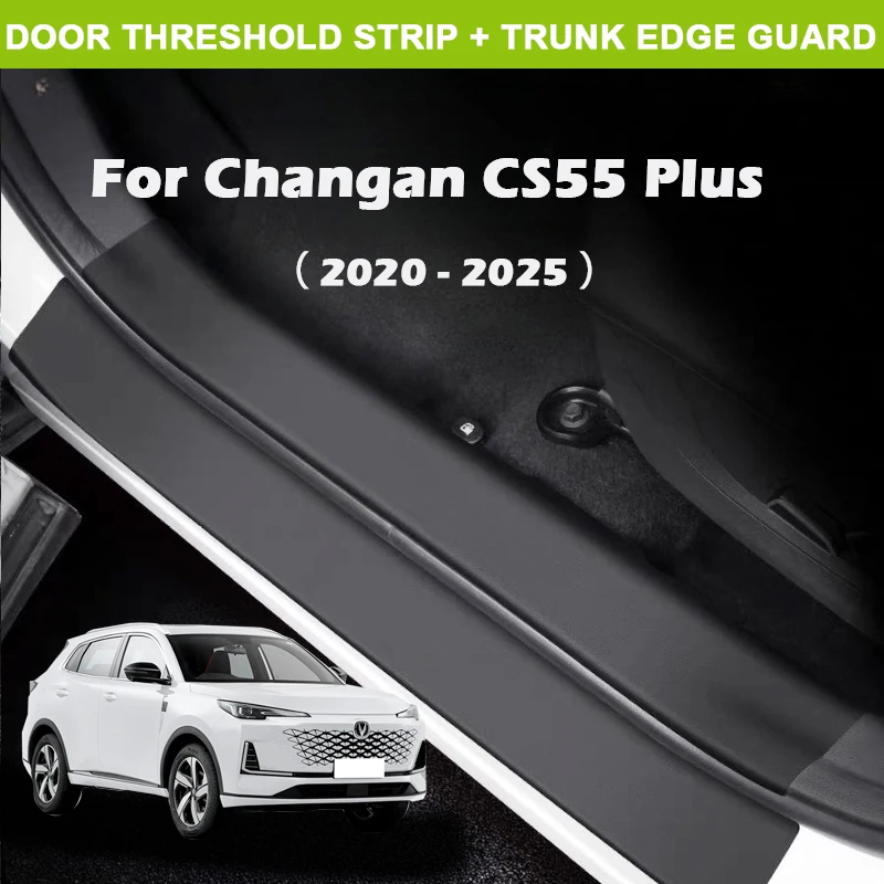 For Changan CS55 Plus 2020-2025 Car Door Threshold Sill Sticker Trunk Bumper Dedal Protector Pads Anti-scratch Exterior Parts
For Changan CS55 Plus 2020-2025 Car Door Threshold Sill Sticker Trunk Bumper Dedal Protector Pads Anti-scratch Exterior Parts