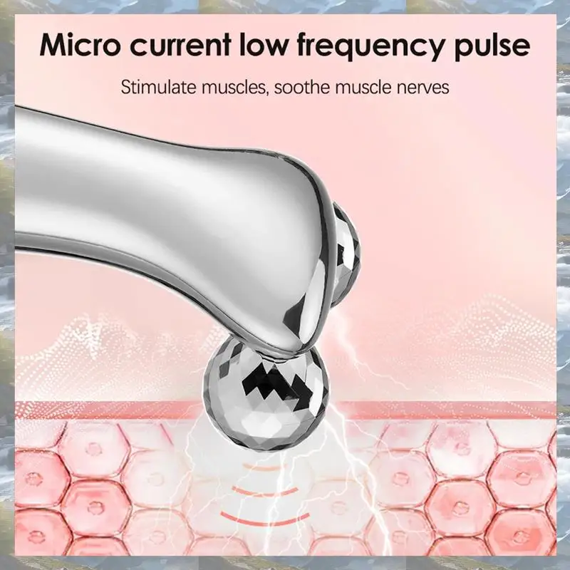 Facial Beauty Device Electric Facial Slimming Rollor Face Slimming Roller Massager
Facial Beauty Device Electric Facial Slimming Rollor Face Slimming Roller Massager