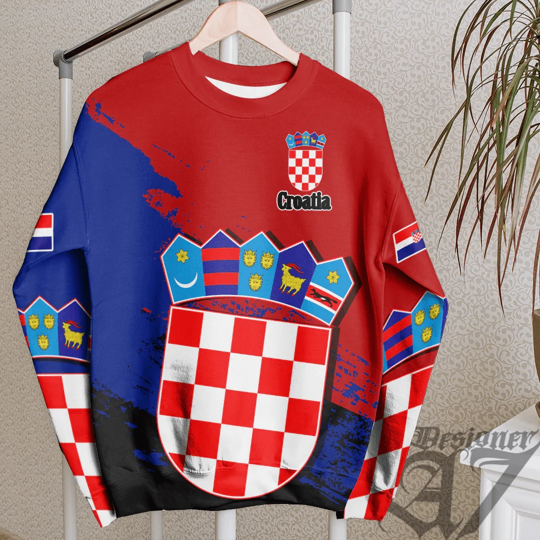 Men's Sportswear Croatia Flag Printed Tracksuit 2025 Daily Street Oversized Long Sleeve Sweatshirts Unisex Casual Graphic Tops
Men's Sportswear Croatia Flag Printed Tracksuit 2025 Daily Street Oversized Long Sleeve Sweatshirts Unisex Casual Graphic Tops