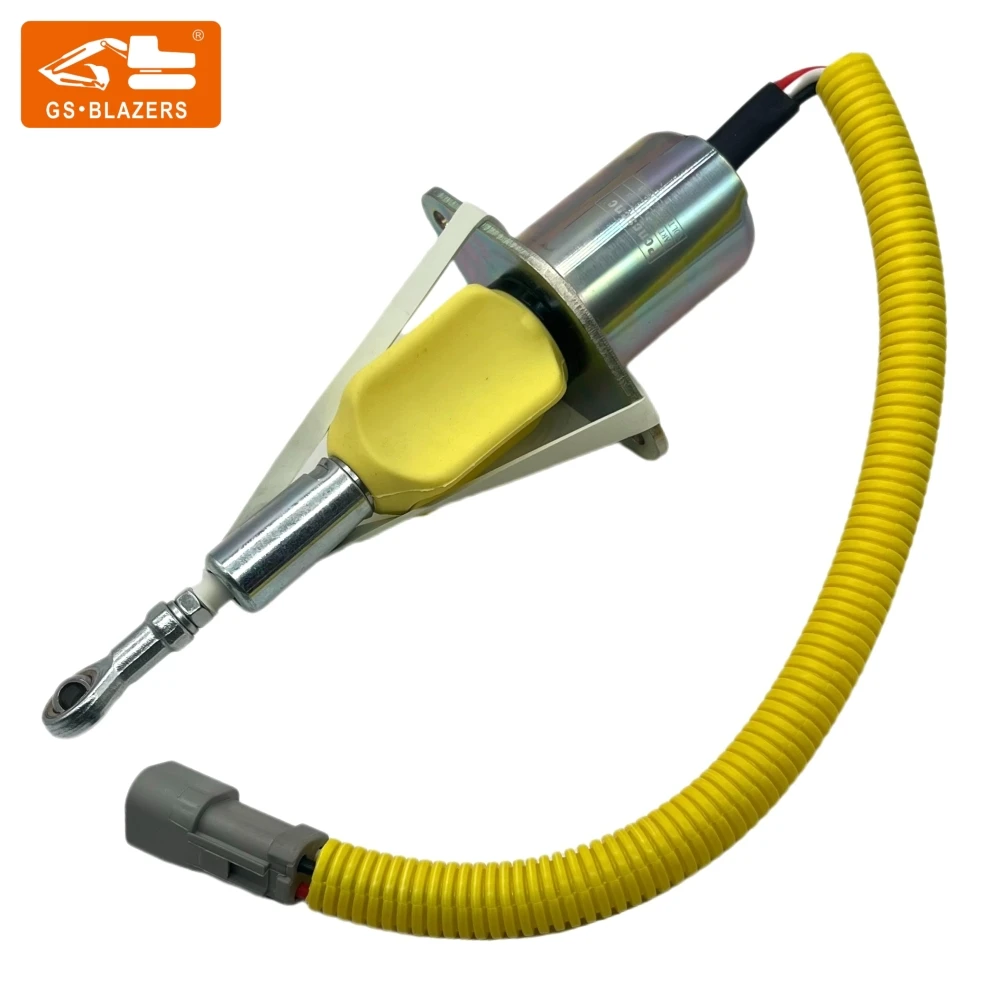 Excavator Fuel Stop Flameout Solenoid Valve 4063712 for KOMATSU PC360-7 24V Excavator Parts
Excavator Fuel Stop Flameout Solenoid Valve 4063712 for KOMATSU PC360-7 24V Excavator Parts