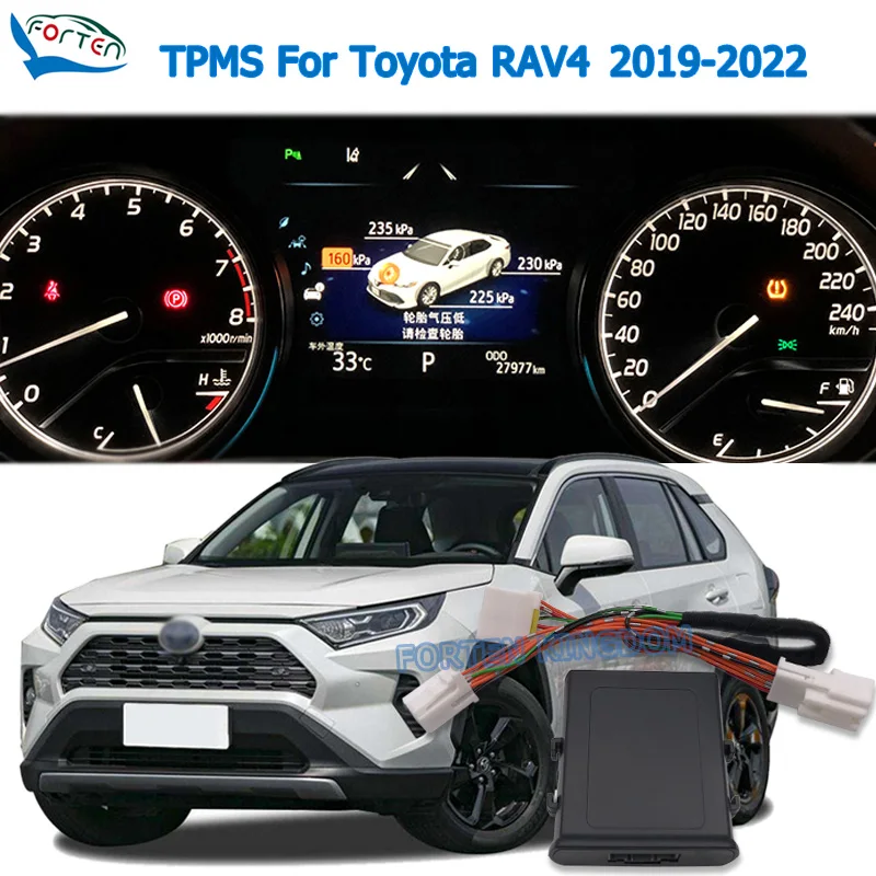 Автомобильная сигнализация давления в шинах Forten Kingdom TPMS с цифровым ЖК-дисплеем для Toyota Rav4 2019 2020 2021 2022
Автомобильная сигнализация давления в шинах Forten Kingdom TPMS с цифровым ЖК-дисплеем для Toyota Rav4 2019 2020 2021 2022