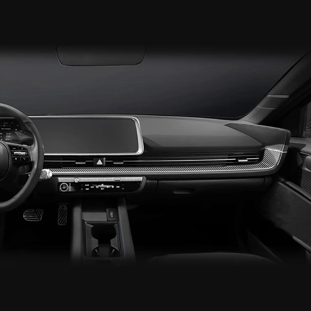 For Hyundai IONIQ 6 2022 Carbon Fiber Style Console Dashboard Stripe Cover Trim 2pcs LHD
For Hyundai IONIQ 6 2022 Carbon Fiber Style Console Dashboard Stripe Cover Trim 2pcs LHD