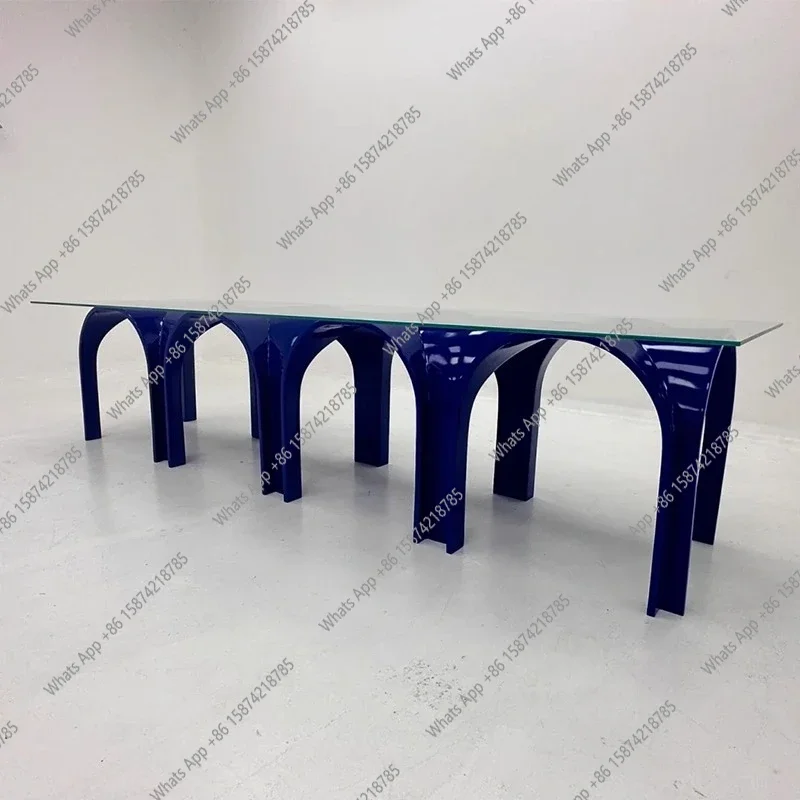 j S Italian Simple Design Fashion Creative Arch Dining Table Home Hotel Personality Small Blue Coffee Table
j S Italian Simple Design Fashion Creative Arch Dining Table Home Hotel Personality Small Blue Coffee Table