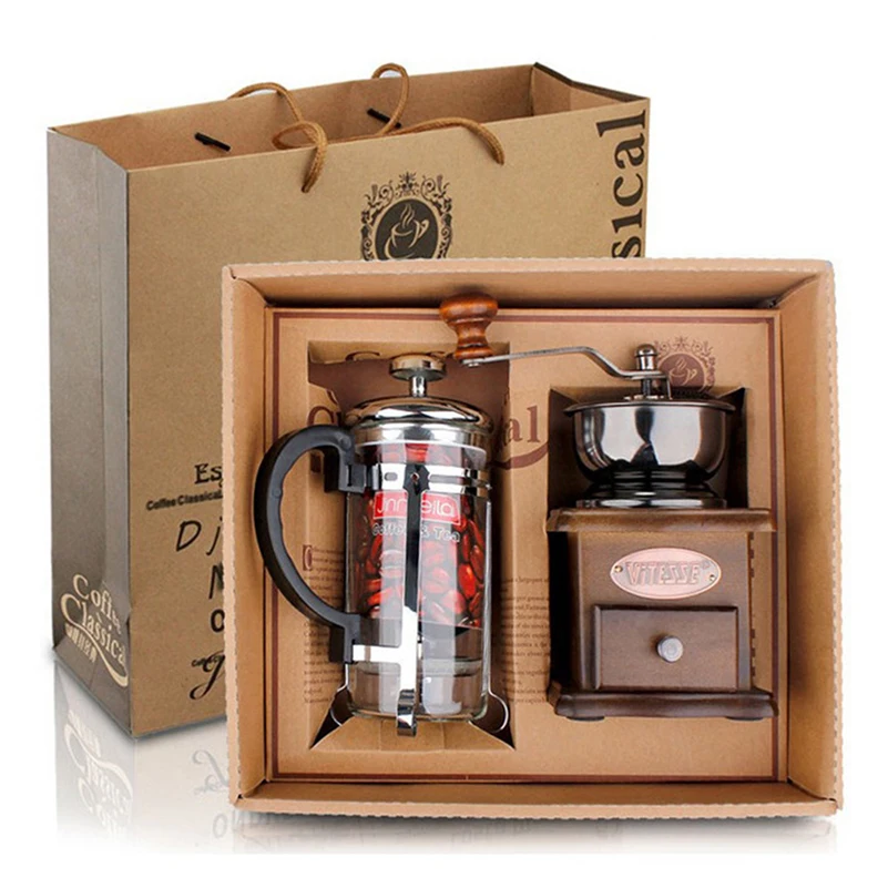 2024 Product High Luxury Grinder French Press Pot Men Gift Set Luxury Wedding Favors Gift Set
2024 Product High Luxury Grinder French Press Pot Men Gift Set Luxury Wedding Favors Gift Set