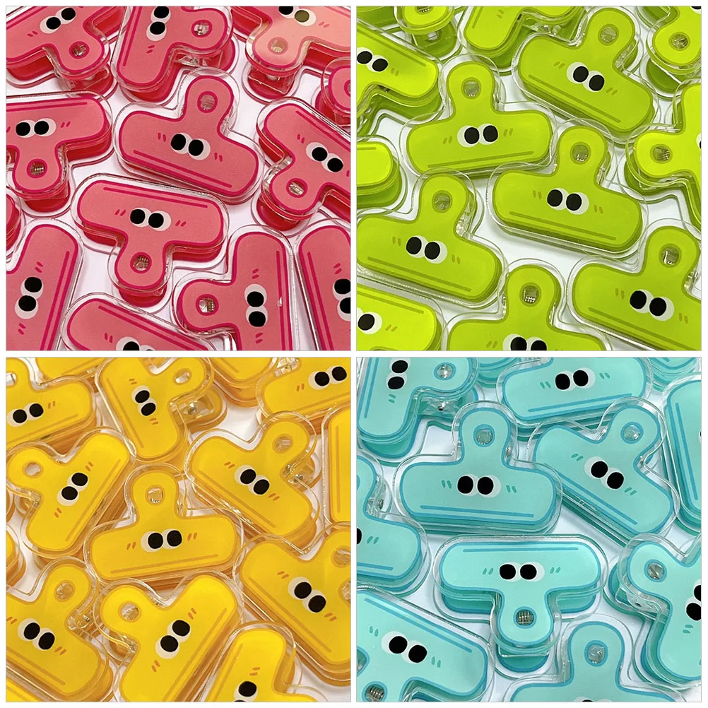 8pcs Acrylic Paper Clips Small Eye Folder Binder Cute Plastic Bag Photo Test Chip Organizer File Holder Desk Supply
8pcs Acrylic Paper Clips Small Eye Folder Binder Cute Plastic Bag Photo Test Chip Organizer File Holder Desk Supply
