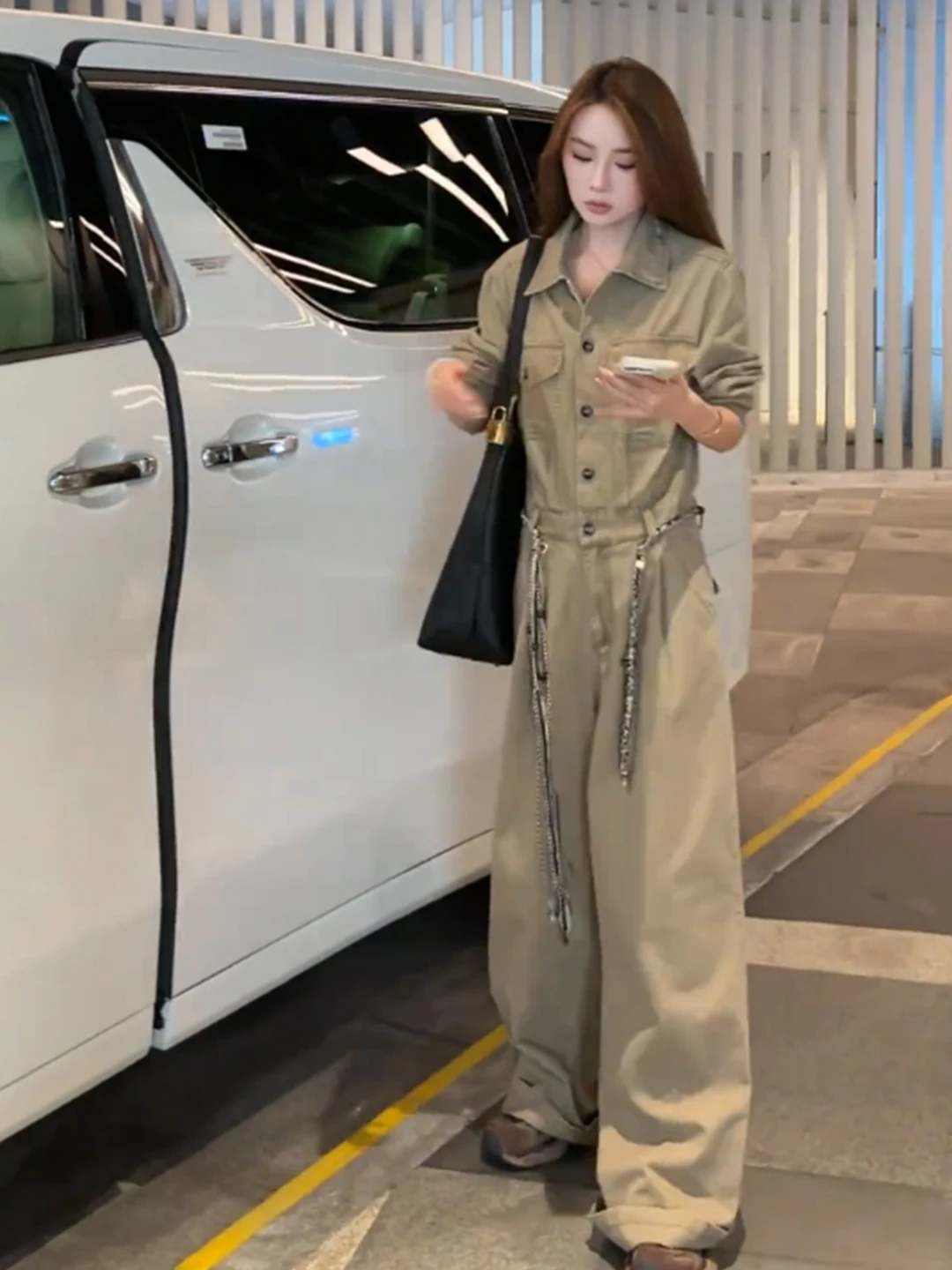 Уличная одежда American Sle Rer, длинные брюки с высокой талией, рабочая одежда, модный женский костюм на осень-зиму, Новое поступление, женский костюм
Уличная одежда American Sle Rer, длинные брюки с высокой талией, рабочая одежда, модный женский костюм на осень-зиму, Новое поступление, женский костюм