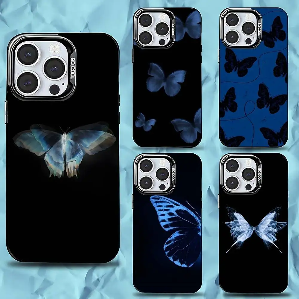 Blue Butterfly Beautiful Phone Case For iPhone 16,15,14,13,12,11,Pro,Max,Plus,Mini,XS,SE Anti Fall Black Matte Hard Bumper
Blue Butterfly Beautiful Phone Case For iPhone 16,15,14,13,12,11,Pro,Max,Plus,Mini,XS,SE Anti Fall Black Matte Hard Bumper