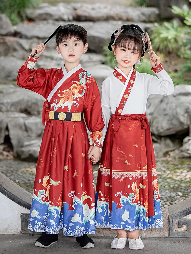 Children's Hanfu National Learning Set Boys And Girls Kindergarten Entrance Ceremony Performance Clothing Primary School Stud...
Children's Hanfu National Learning Set Boys And Girls Kindergarten Entrance Ceremony Performance Clothing Primary School Stud...