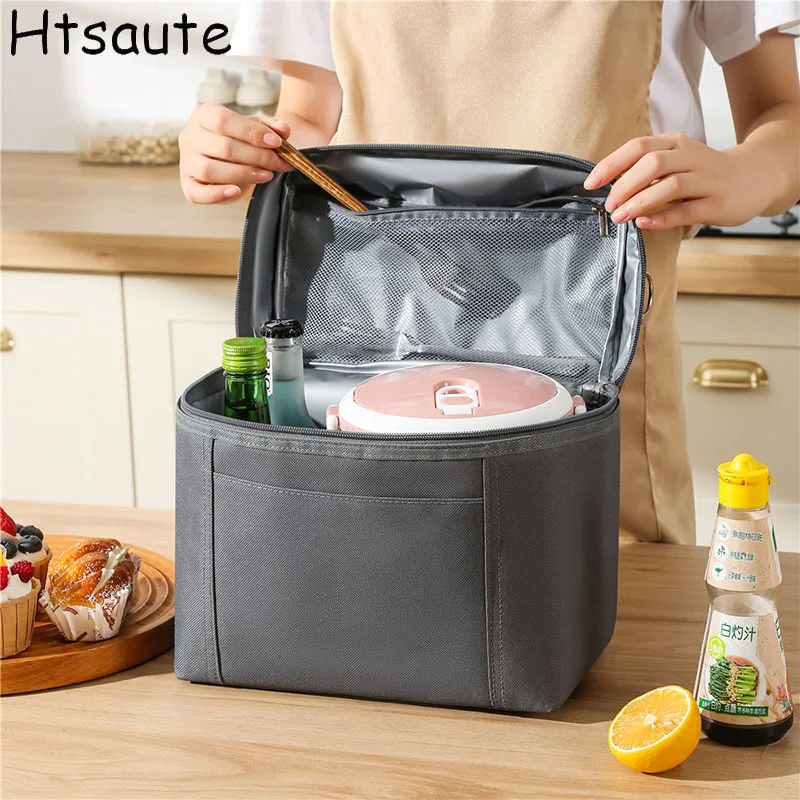 S/L Portable Thermal Lunch Bag Food Box Durable Waterproof Office Cooler Lunch Box Ice Insulated Case Camping Oxford Dinner Bags
S/L Portable Thermal Lunch Bag Food Box Durable Waterproof Office Cooler Lunch Box Ice Insulated Case Camping Oxford Dinner Bags