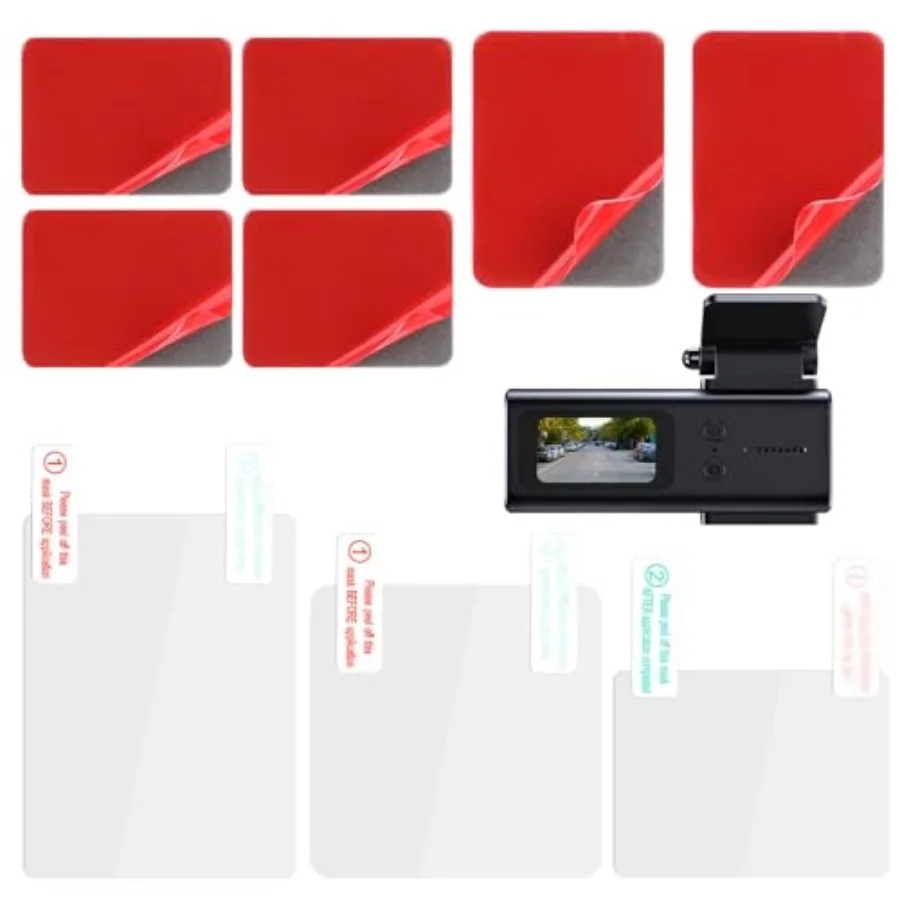 3 Pcs Electrostatic Stir Mounting Dash Cam 6 Pcs Double-Sided Stir for Windshield Dashcam Car Windshield Electrostatic Film Reu
3 Pcs Electrostatic Stir Mounting Dash Cam 6 Pcs Double-Sided Stir for Windshield Dashcam Car Windshield Electrostatic Film Reu