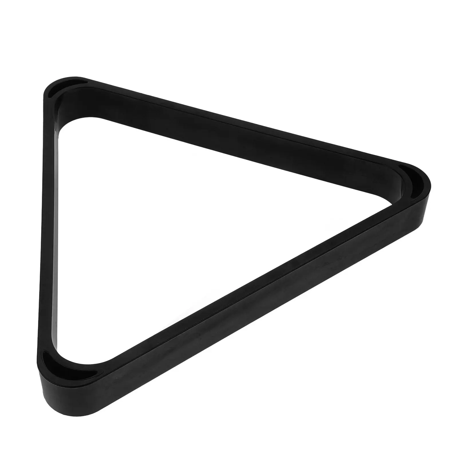 Heavy Duty Resin Billiard Triangle Frame Pool Table Rack for 15 Balls Smooth Surface Stable Structure Design