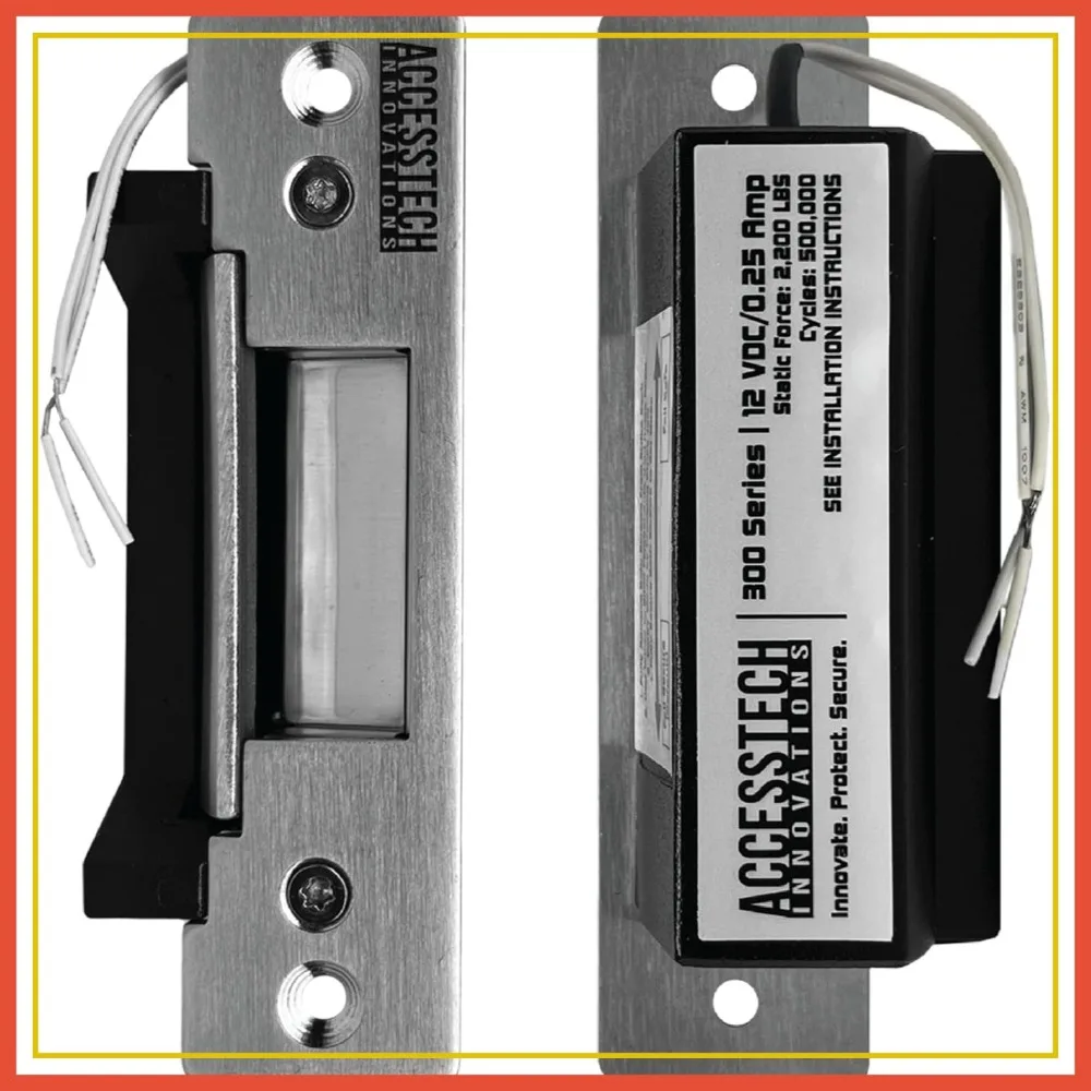 Heavy Duty Electric Strike Door Lock, 2200+ LBS, Fail-Secure/Fail-Safe, 12VDC, ANSI Standard, Access Control
Heavy Duty Electric Strike Door Lock, 2200+ LBS, Fail-Secure/Fail-Safe, 12VDC, ANSI Standard, Access Control