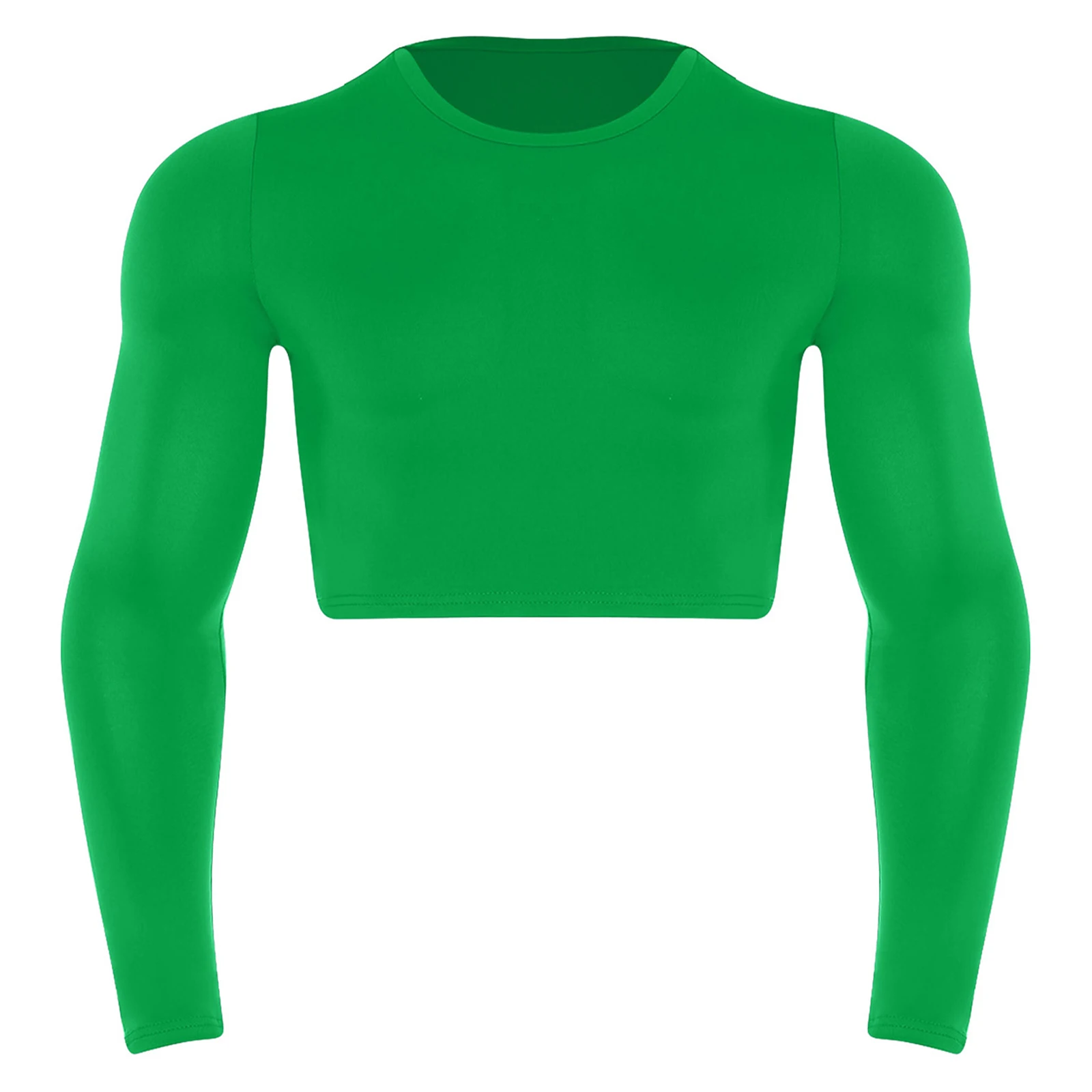 Men Party Club Dance Mini Cropped Top Long Sleeve Pullover Slim Fit T-Shirt for Daily Casual Workout Showing Muscle Shirts Tops
Men Party Club Dance Mini Cropped Top Long Sleeve Pullover Slim Fit T-Shirt for Daily Casual Workout Showing Muscle Shirts Tops