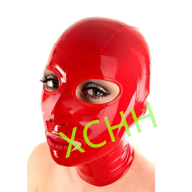 Handmade Latex Hood Rubber Mask Red Back Zip Sexy Fetish Headgear Customize Halloween Cosplay Costumes for Men Women
Handmade Latex Hood Rubber Mask Red Back Zip Sexy Fetish Headgear Customize Halloween Cosplay Costumes for Men Women
