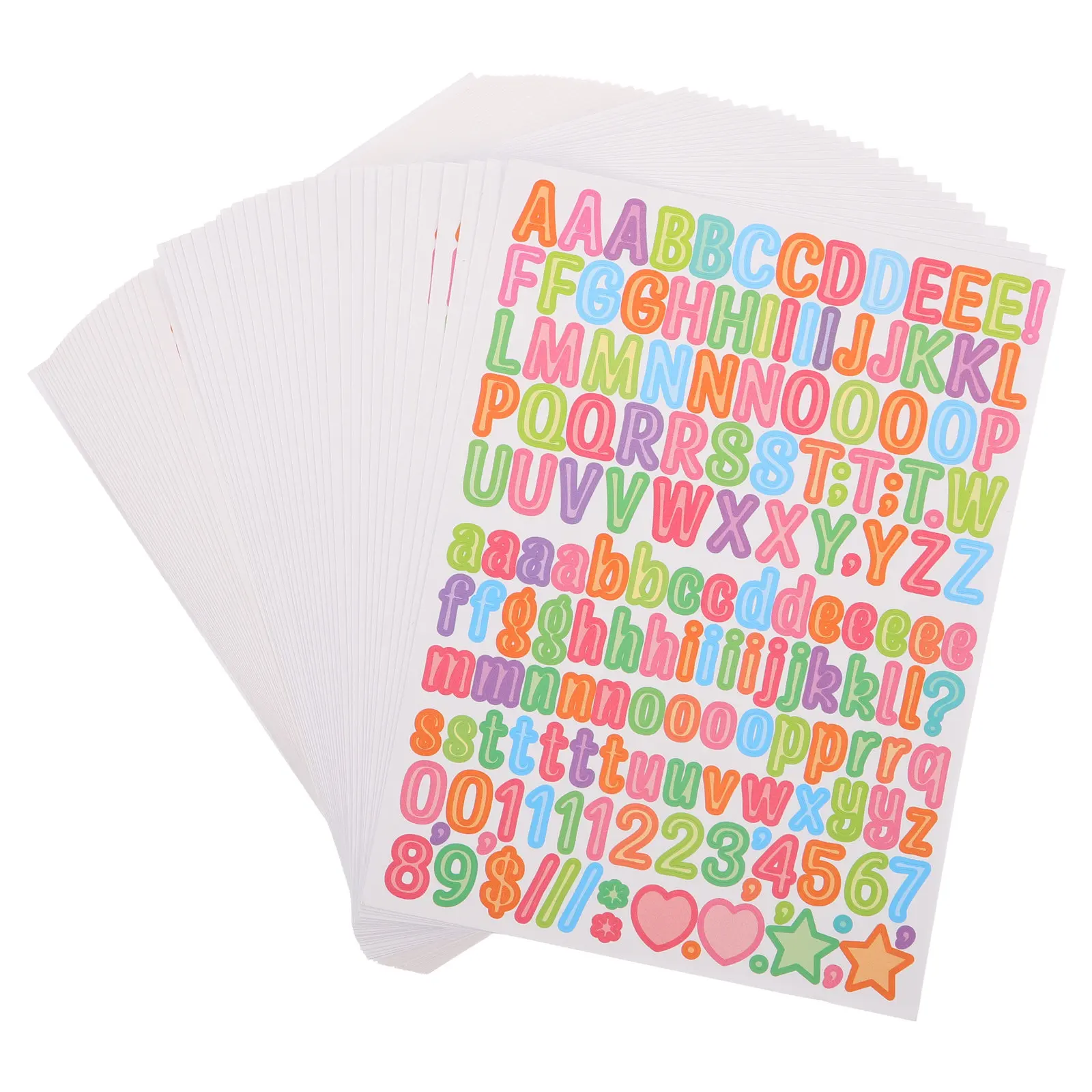 50Pcs Children Alphabet Stickers Creative Letter Sticker Sheets for Kids Self Adhesive English Alphabet Decals Scrapbooking
50Pcs Children Alphabet Stickers Creative Letter Sticker Sheets for Kids Self Adhesive English Alphabet Decals Scrapbooking