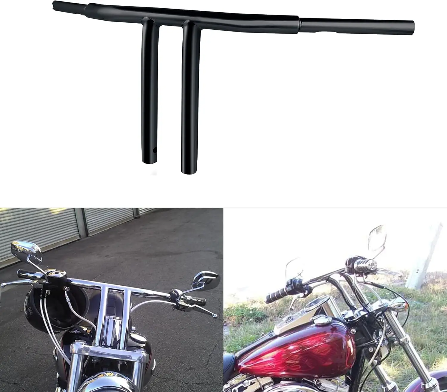 Руль с Т-образным стержнем 12 дюймов Rise 1 1/4 дюйма, подходит для Harley Softail 2000-2017 Dyna Street Bob 2006-2017 Fat Bob 2008-2017 Low Rider 2001-2005
Руль с Т-образным стержнем 12 дюймов Rise 1 1/4 дюйма, подходит для Harley Softail 2000-2017 Dyna Street Bob 2006-2017 Fat Bob 2008-2017 Low Rider 2001-2005