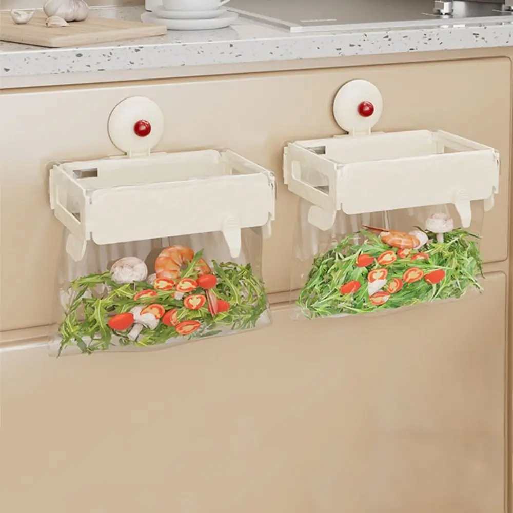 Hanging Suction Cup Trash Bag Holder Space Saving Foldable Garbage Bag Hanging Rack Plastic Rubbish Storage Holder Cabinet
Hanging Suction Cup Trash Bag Holder Space Saving Foldable Garbage Bag Hanging Rack Plastic Rubbish Storage Holder Cabinet