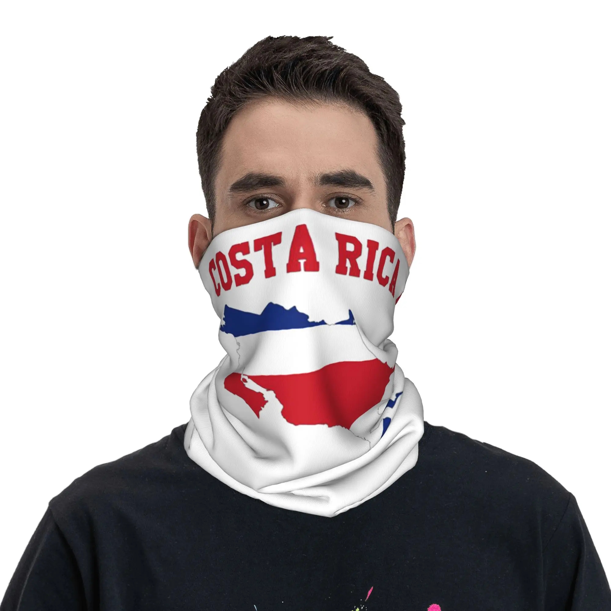 Costa Rica Flag Graphic Bandana Neck Cover Printed Face Scarf Warm Balaclava Running Unisex Adult Winter
Costa Rica Flag Graphic Bandana Neck Cover Printed Face Scarf Warm Balaclava Running Unisex Adult Winter